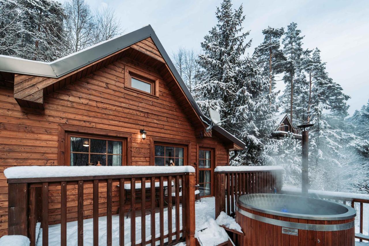 Sovia Wellness Chata S Jacuzzi Kadou A Saunou, Cingov Smizany Exterior photo